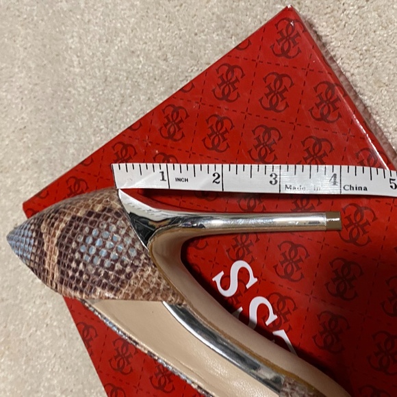 MARCIANO STILETTOS IN PYTHON PRINT - LIKE NEW - Picture 16 of 16